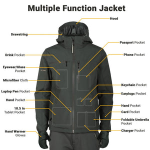 **Exclusive Offer Now** JackBag: Hyper Versatile Jacket (Ready Stock)