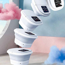 Load image into Gallery viewer, Mingrentang fully automatic constant temperature heating foot soaking electric massage folding foot bathtub  (Ready Stock)