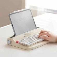 Load image into Gallery viewer, Actto Retro Style Wireless Keyboard  (Ready Stock)