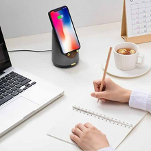 Load image into Gallery viewer, KAWOO Black Technology wireless charging induction speaker can play without Bluetooth  (Ready Stock)