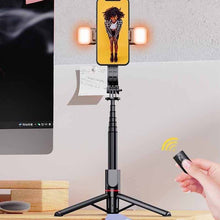 Load image into Gallery viewer, SELFIE SHOW 2023 New Tripod Bluetooth Self Shooting Stick  (Ready Stock)