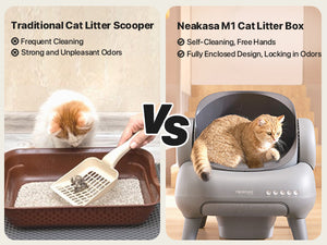 ** Exclusive Offer Now**  Neakasa M1 Smart Cat Liter Box- Grey