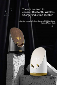 KAWOO Black Technology wireless charging induction speaker can play without Bluetooth  (Ready Stock)