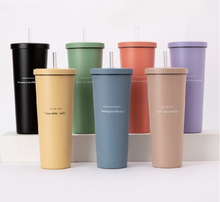 Load image into Gallery viewer, ** Exclusive Offer Now** Oolab - New Morandi Stainless Steel Tumbler (850ml) (Ready Stock)