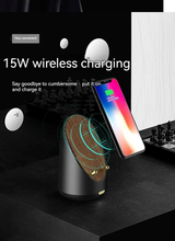 Load image into Gallery viewer, KAWOO Black Technology wireless charging induction speaker can play without Bluetooth  (Ready Stock)