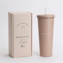 Load image into Gallery viewer, ** Exclusive Offer Now** Oolab - New Morandi Stainless Steel Tumbler (850ml) (Ready Stock)