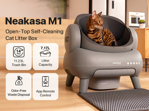 ** Exclusive Offer Now**  Neakasa M1 Smart Cat Liter Box- Grey