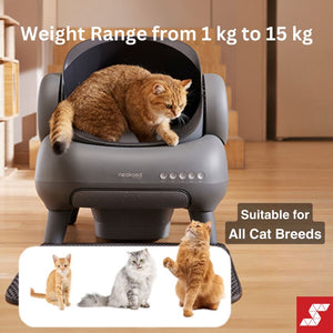 ** Exclusive Offer Now**  Neakasa M1 Smart Cat Liter Box- Grey